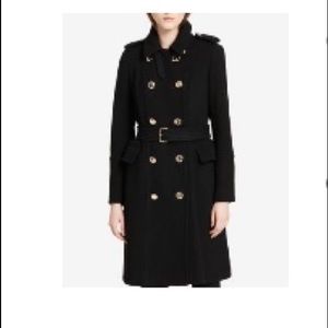 Calvin Klein Double-Breasted Trench Coat